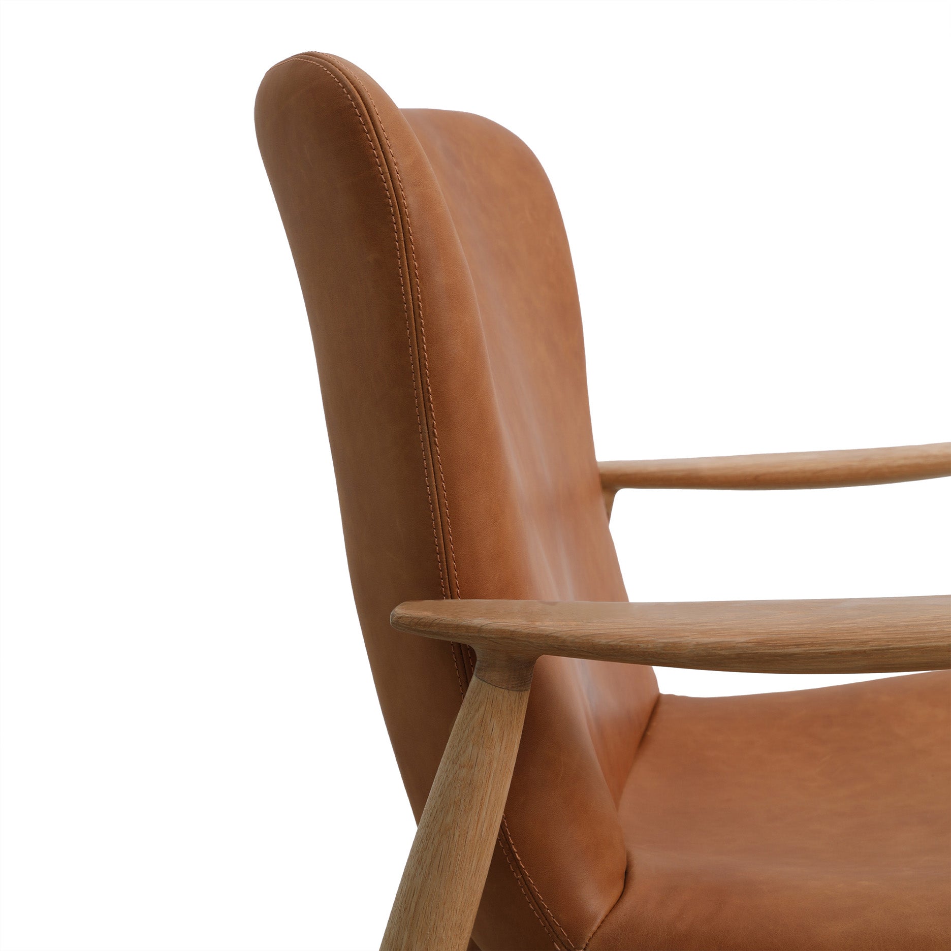 Korobi II Loungestuhl Leder